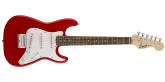 Squier - Mini Strat Electric Guitar w/Laurel Fingerboard - Torino Red