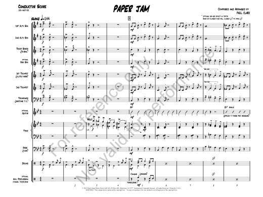 Paper Jam - Clark - Jazz Ensemble - Gr. 1