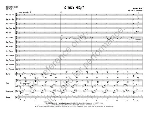 O Holy Night - Woodrow - Jazz Ensemble - Gr. 2
