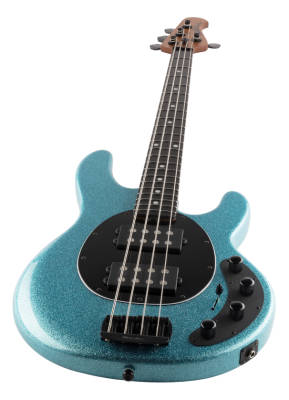 StingRay Special HH Bass, Ebony Fingerboard w/ Case - Aqua Sparkle