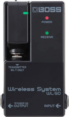 BOSS - WL-50 Guitar Wireless System for Pedal Boards