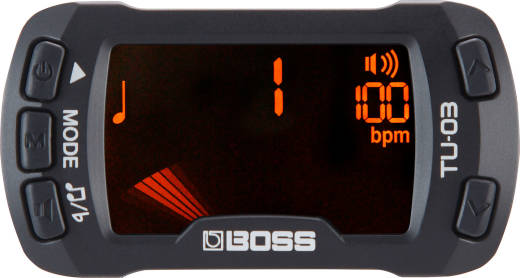TU-03 Clip On Tuner and Metronome