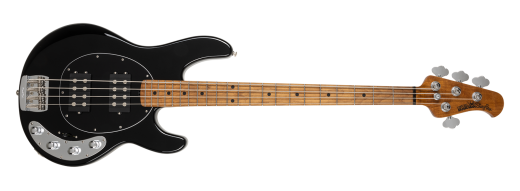 Ernie Ball Music Man - StingRay Special HH Bass, Maple Fingerboard w/ Case - Black