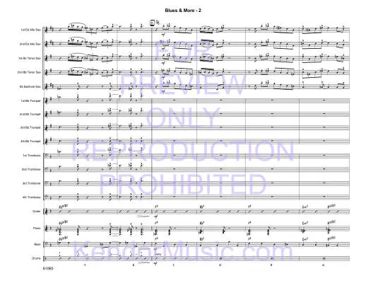 Blues & More - Jarvis - Jazz Ensemble - Gr. Medium