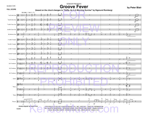 Groove Fever - Blair - Jazz Ensemble - Gr. Very Easy