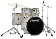 Sonor - AQ1 Stage 5-Piece Drum Kit (22,10,12,16,SD) with Hardware - Piano White