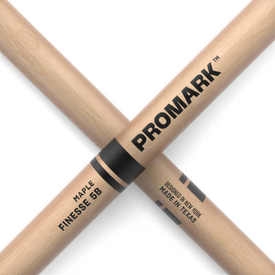 Rebound 5B Maple Drumsticks, Wood Tip