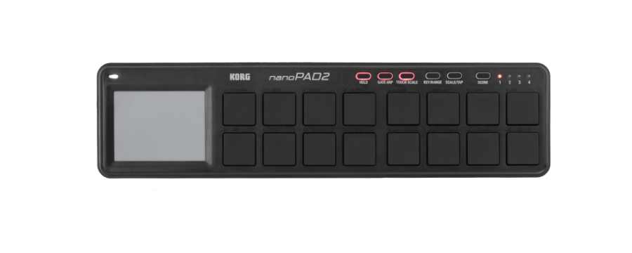 NanoPad2 Slim-Line USB Pad Controller - Black