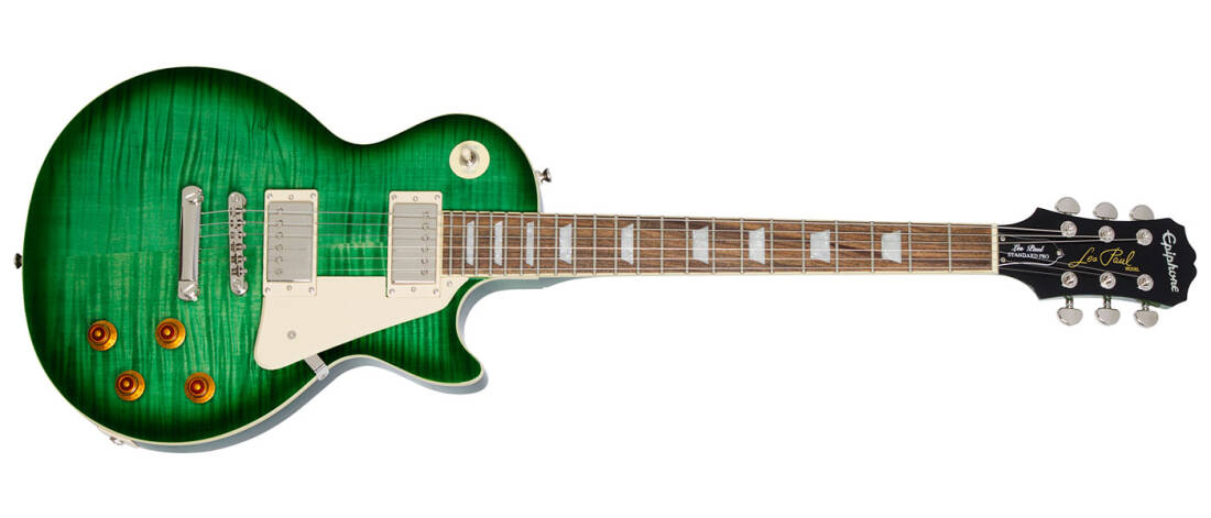 Epiphone 2018 Les Paul Standard Plustop PRO - Green Burst