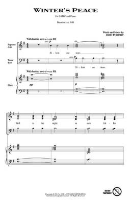 Winter\'s Peace - Purifoy - SATB