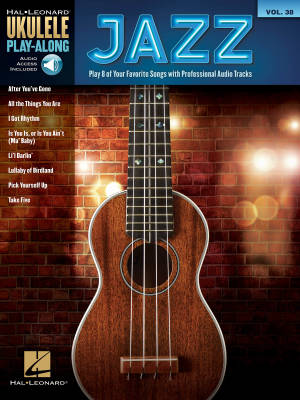 Hal Leonard - Jazz: Ukulele Play-Along Volume 38 - Book/Audio Online