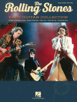 The Rolling Stones: Easy Guitar Collection - Guitar TAB - Book
