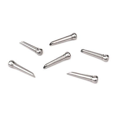 DAddario - Titanium Bridge Pins (Set of 6)