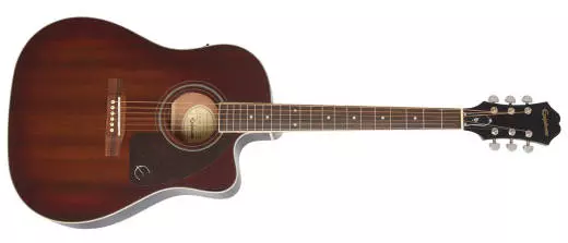 AJ-220SCE Acoustic/Electric in Mahogany Burst