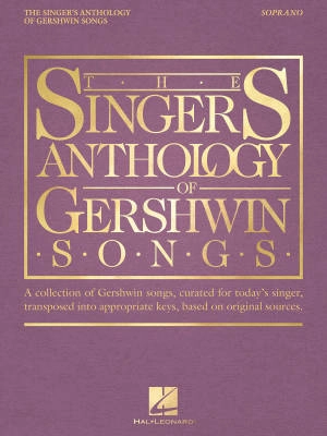 Hal Leonard - The Singers Anthology of Gershwin Songs - Gershwin/Walters - Soprano/Piano - Book