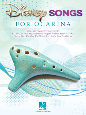 Hal Leonard - Disney Songs for Ocarina - Book