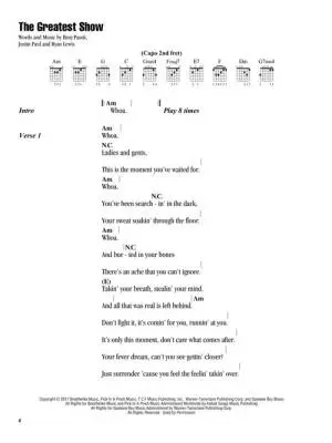 The Greatest Showman: Strum & Sing - Pasek/Paul - Guitar - Book