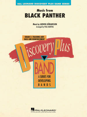 Hal Leonard - Music from Black Panther - Goransson/Murtha - Concert Band - Gr. 2