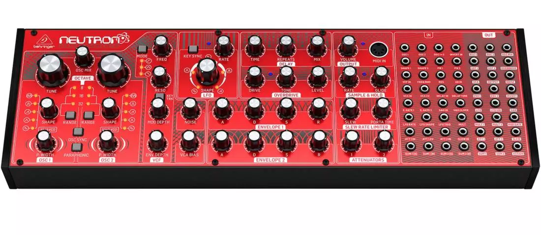 Neutron Semi-Modular Analog Synthesizer