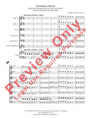 Christmas Allsorts - Fin - String Orchestra - Gr. 1-2
