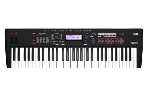 Korg - Kross 2 61-Key Synthesizer Workstation - Super Matte Black