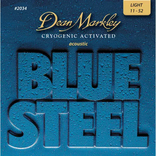 Blue Steel Acoustic String Set 11 - 52
