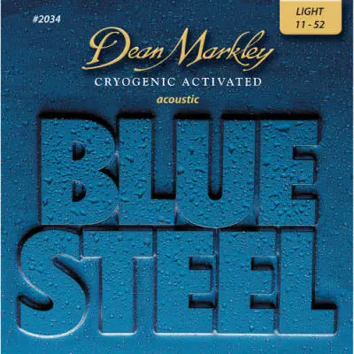 Blue Steel Acoustic String Set  11 - 52