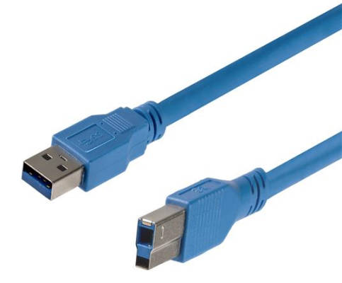 StarTech - SuperSpeed USB 3.0 Cable A to B - M/M, 3 Feet