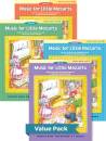 Alfred Publishing - Music for Little Mozarts Rhythm Speller Books 1-4 (Value Pack) - Barden /Kowalchyk /Lancaster - Piano - Books