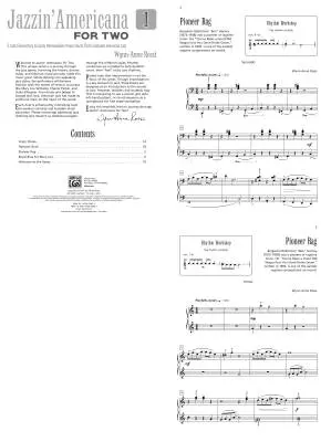 Jazzin\' Americana for Two, Books 1-2 (Value Pack)  - Rossi - Piano Duet (1 Piano, 4 Hands) - Books