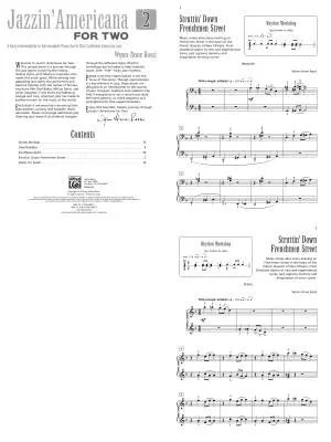 Jazzin\' Americana for Two, Books 1-2 (Value Pack)  - Rossi - Piano Duet (1 Piano, 4 Hands) - Books