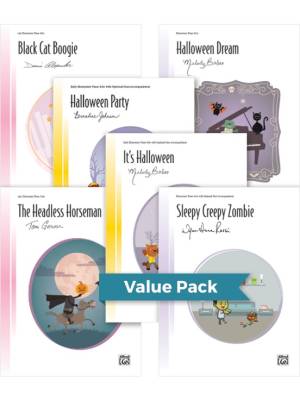 Alfred Publishing - Halloween Sheet Solos (Value Pack) - Alexander /Bober /Gerou /Johnson /Rossi - Piano - Pack de partitions