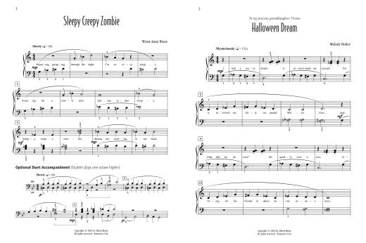 Halloween Sheet Solos (Value Pack) - Alexander /Bober /Gerou /Johnson /Rossi - Piano - Sheet Music Pack