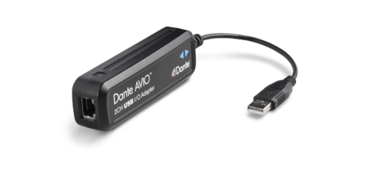 Audinate - Dante AVIO 2x2 Channel USB Adapter
