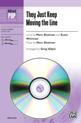 Alfred Publishing - They Just Keep Moving the Line - Whittman/Shaiman/Gilpin - SoundTrax CD