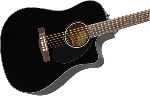 CD-60SCE Dreadnought, Walnut Fingerboard - Black