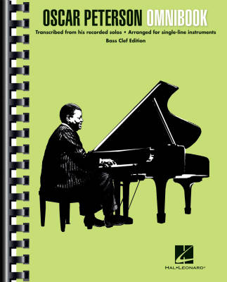 Hal Leonard - Oscar Peterson Omnibook - Bass Clef Instruments - Book