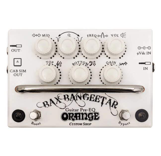 Bax Bangeetar Guitar Pre-EQ Pedal - White