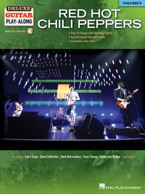 Red Hot Chili Peppers: Deluxe Guitar Play-Along Volume 6 - Book/Audio Online