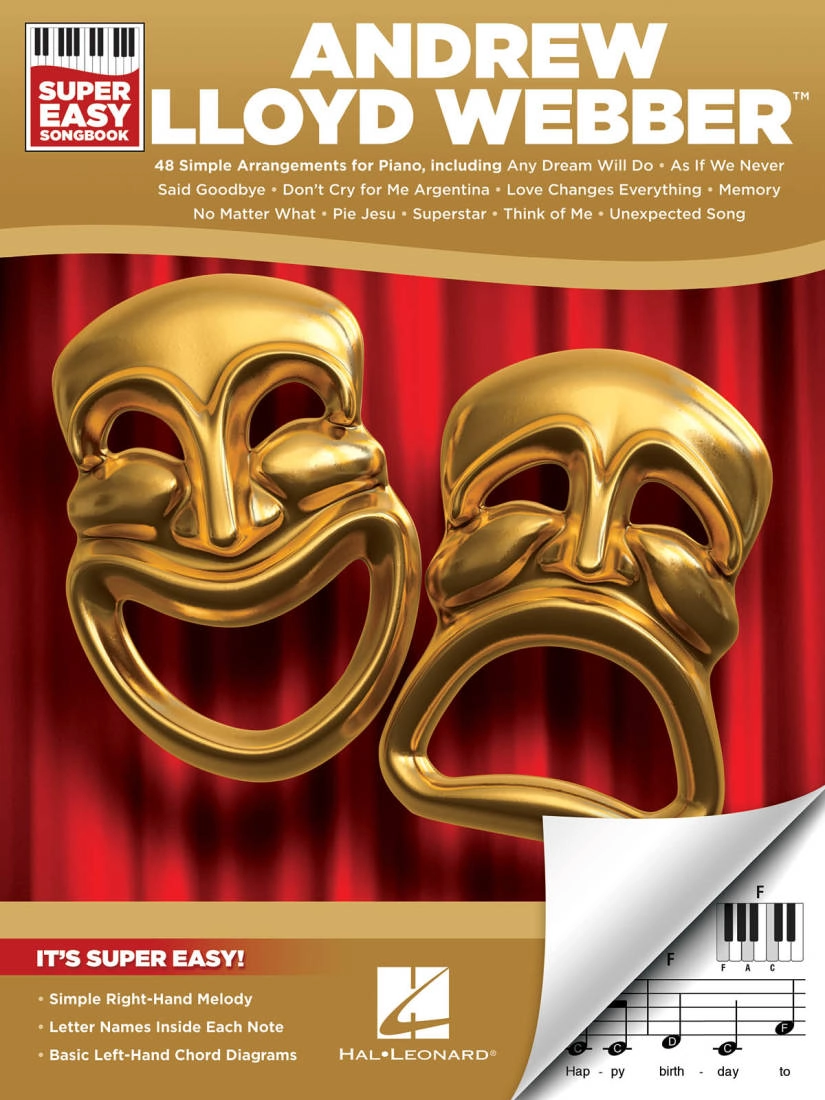 Andrew Lloyd Webber: Super Easy Songbook - Piano - Book