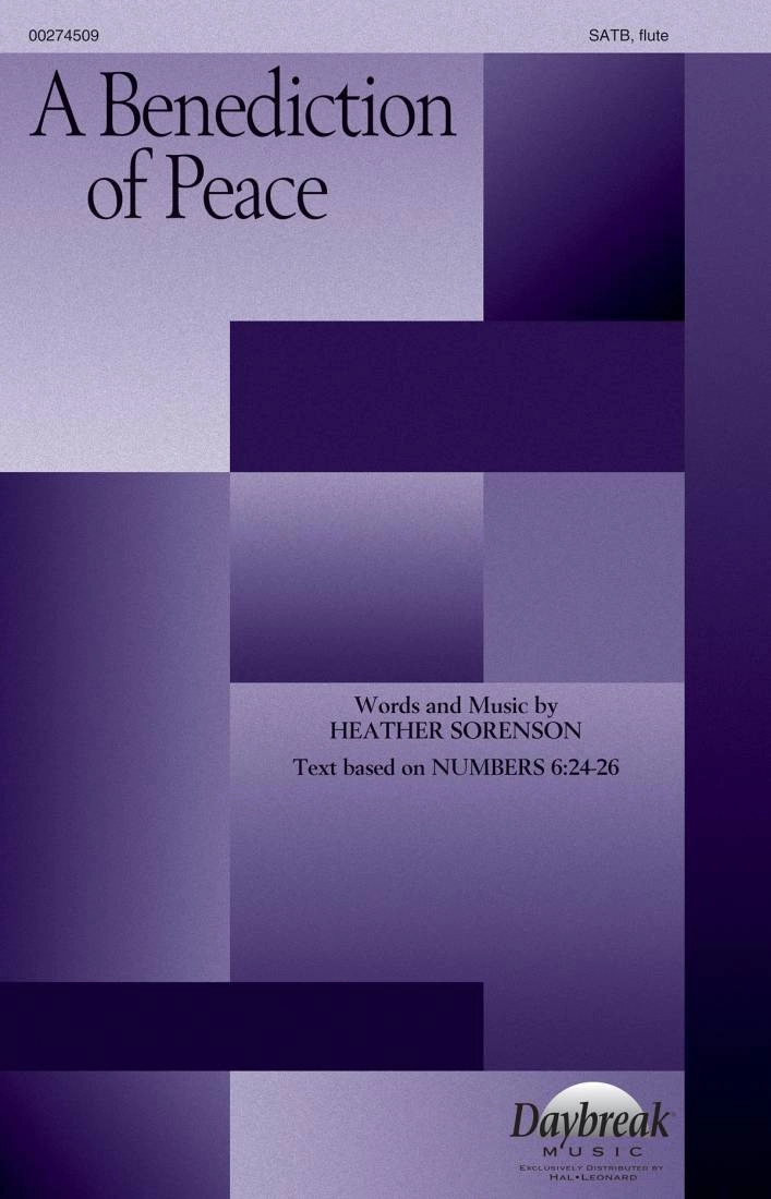 A Benediction of Peace - Sorenson - SATB