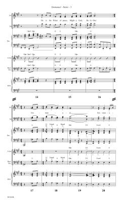 Emmanuel (O Come, O Come Emmanuel) - Neale/Smith/Shackley - Rhythm Section - Score/Parts