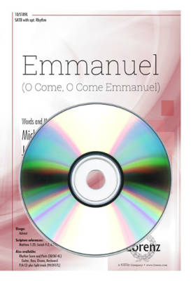 The Lorenz Corporation - Emmanuel (O Come, O Come Emmanuel) - Neale/Smith/Shackley - CD de performance/accompagnement  piste divise
