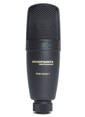 Pod Pack 1 USB Mic w/ Broadcast Stand and Cable