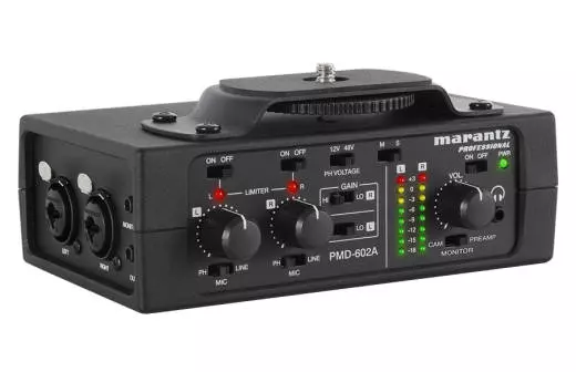 PMD-602A 2-Channel DSLR Audio Preamp