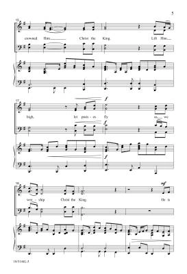 Heaven Crowned Him Christ the King - Choplin - SATB