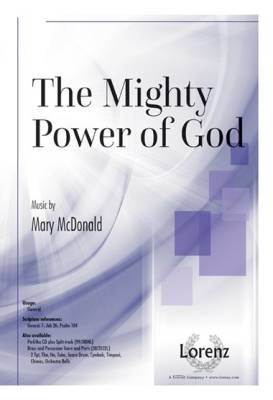 The Lorenz Corporation - The Mighty Power of God - McDonald - Brass/Percussion Accompaniment - Score/Parts