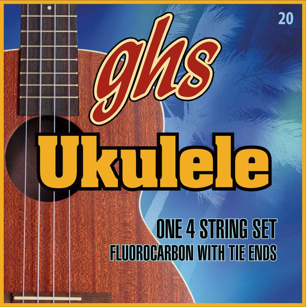 H-20 Fluorocarbon Ukulele Strings for Soprano/Concert