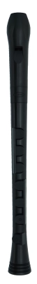 Recorder+ with Case - Baroque Fingering - Black/Black