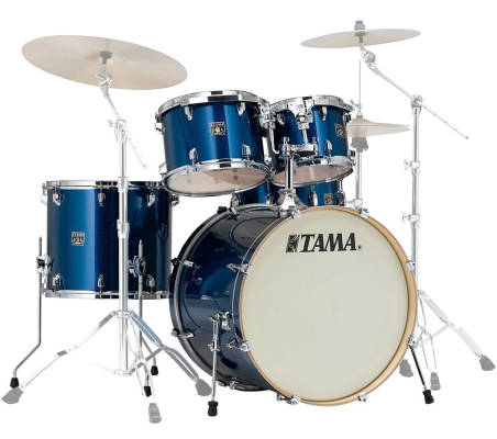Silverstar 5-Piece Shell Pack (22,16,12,10, and Snare) - Indigo Sparkle